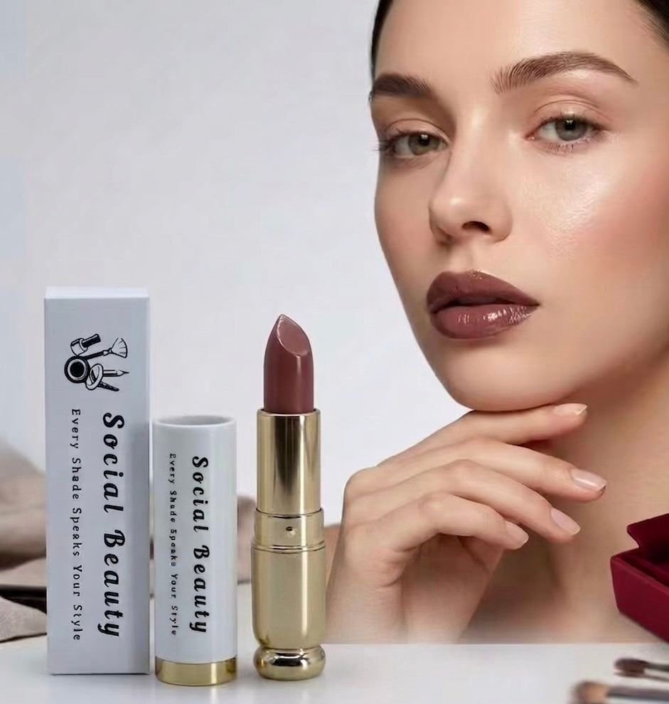 Social Beauty Glossy Lipstick