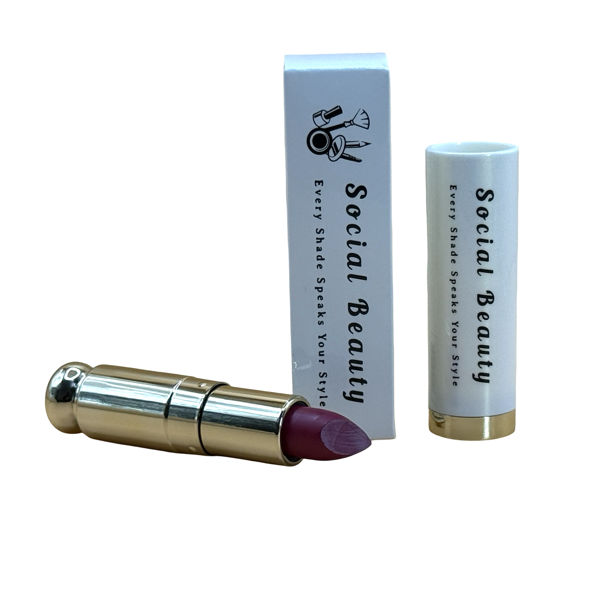Social Beauty Glossy Lipstick