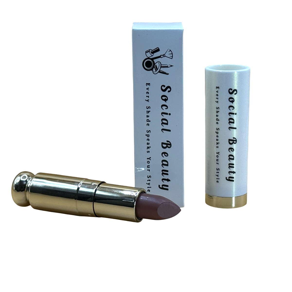Social Beauty Glossy Lipstick