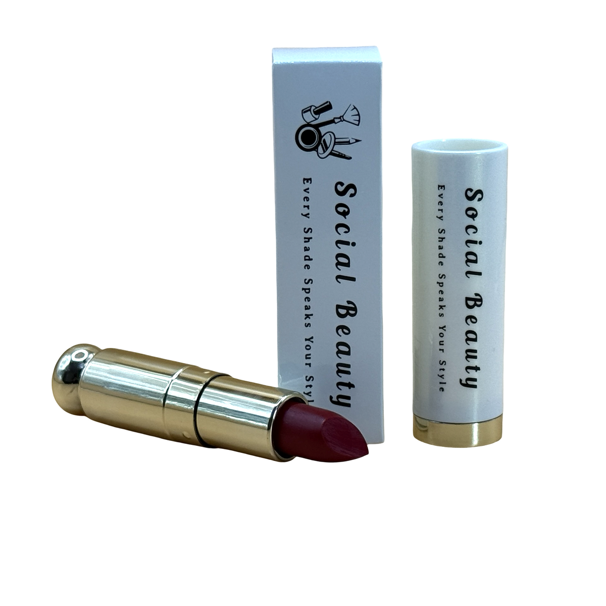 Social Beauty Glossy Lipstick
