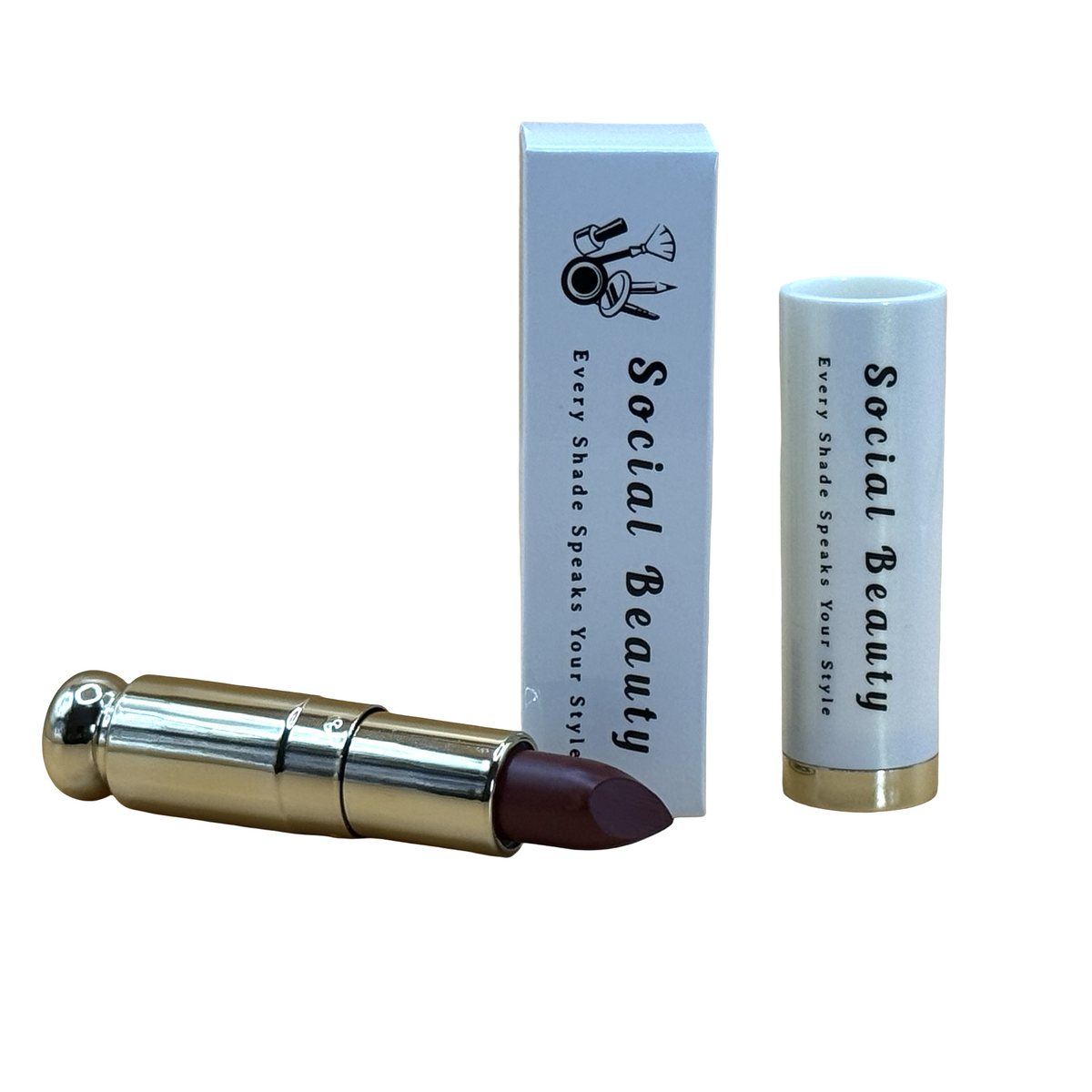Social Beauty Glossy Lipstick