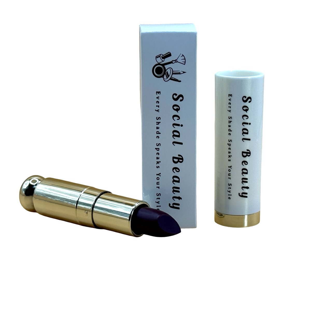 Social Beauty Glossy Lipstick