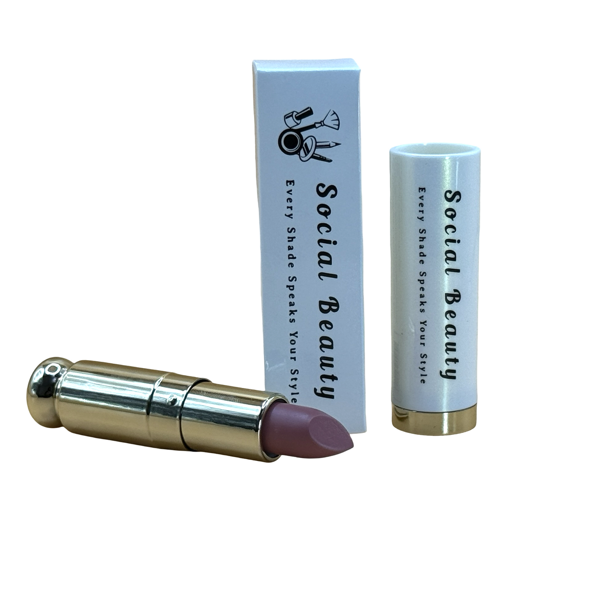 Social Beauty Glossy Lipstick