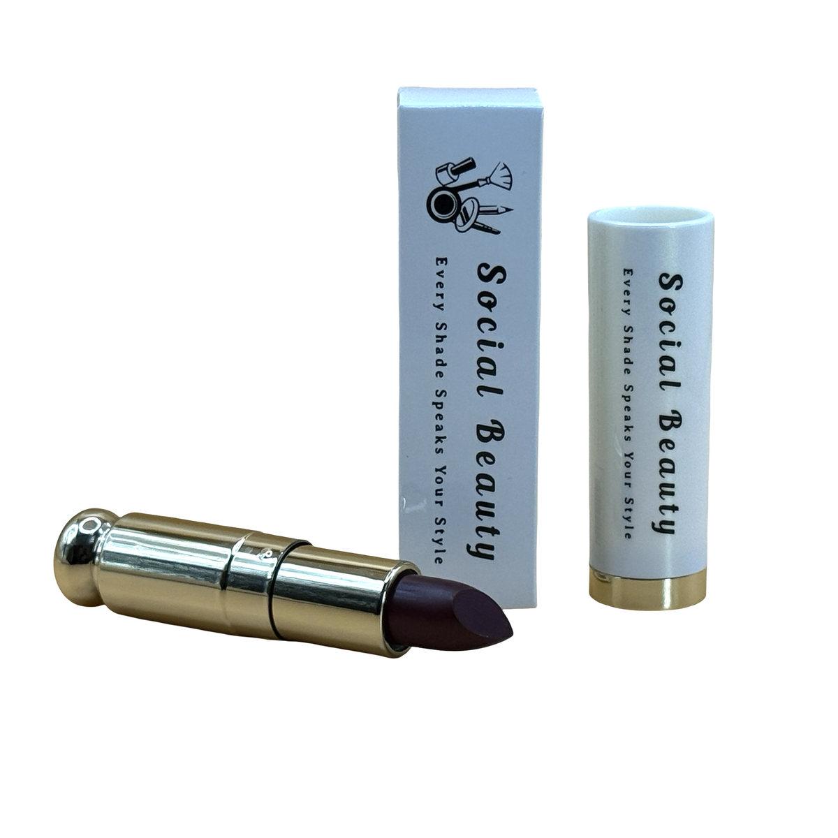 Social Beauty Glossy Lipstick