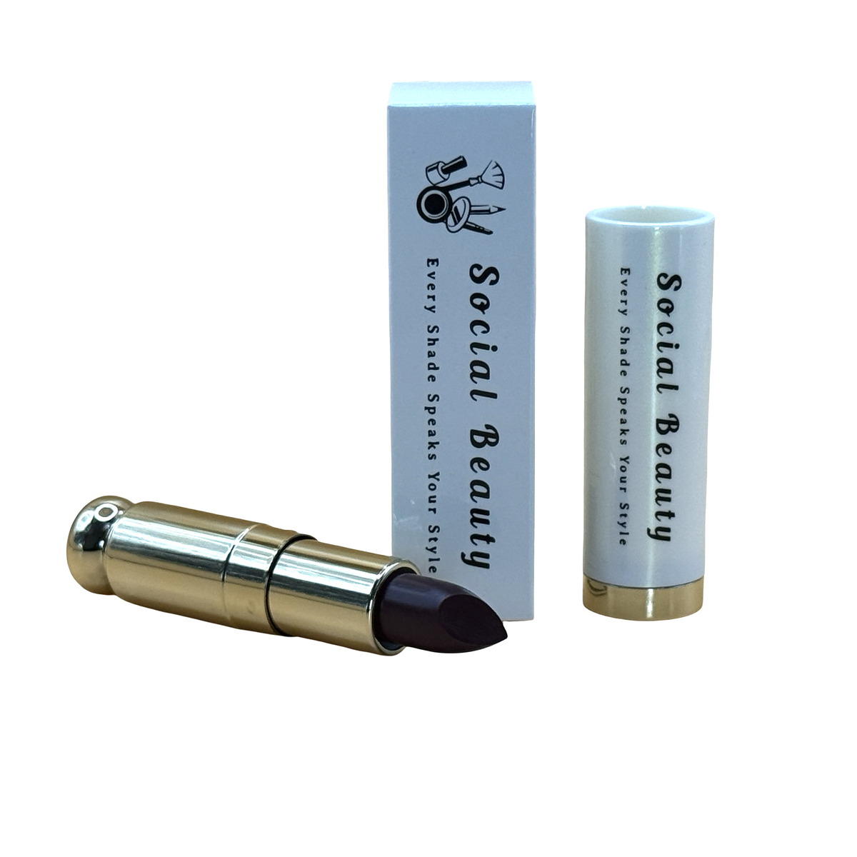 Social Beauty Glossy Lipstick