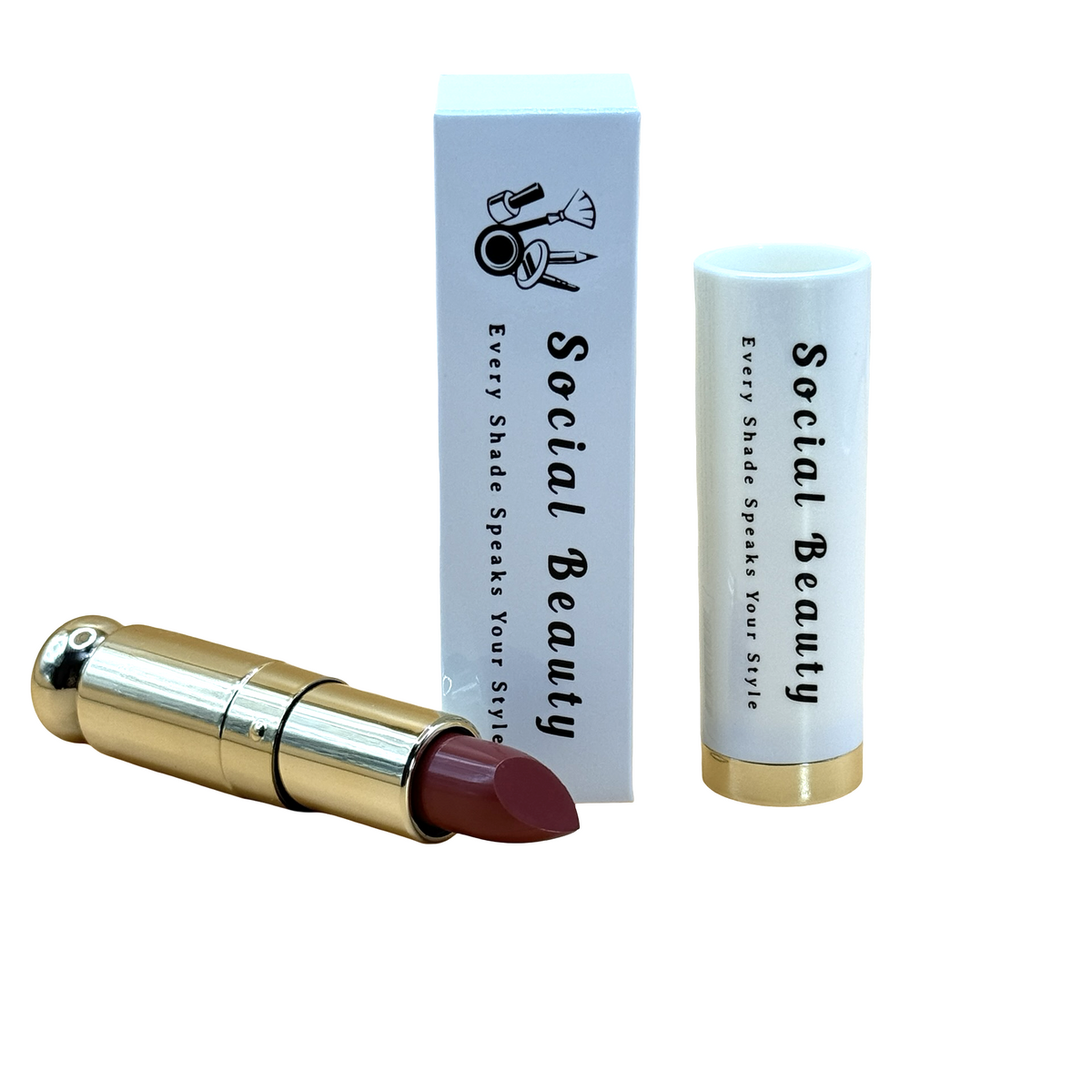 Social Beauty Glossy Lipstick