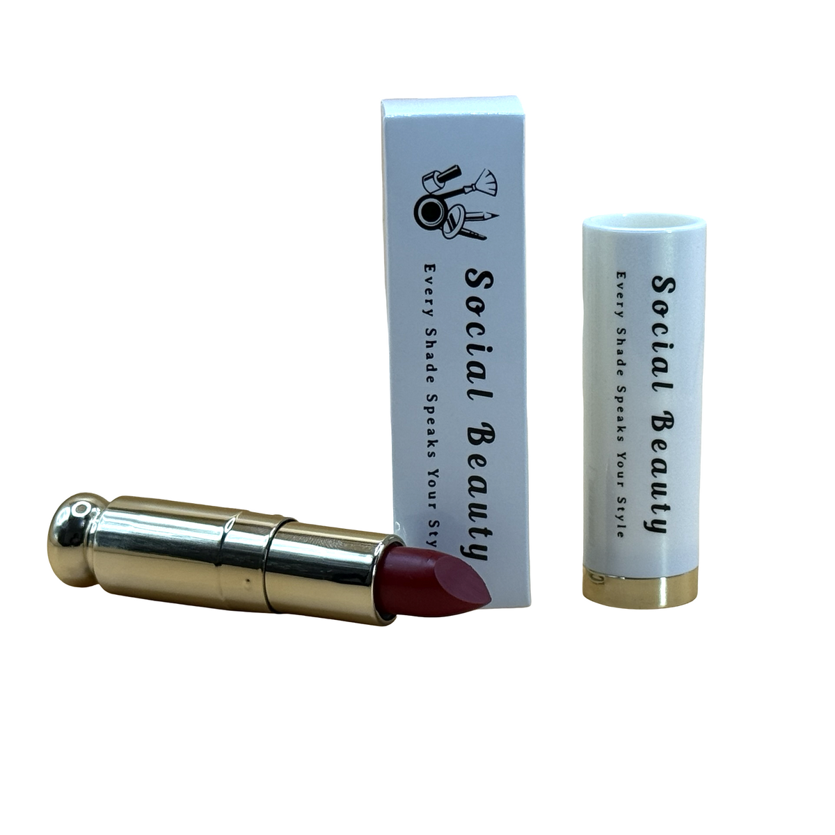 Social Beauty Glossy Lipstick