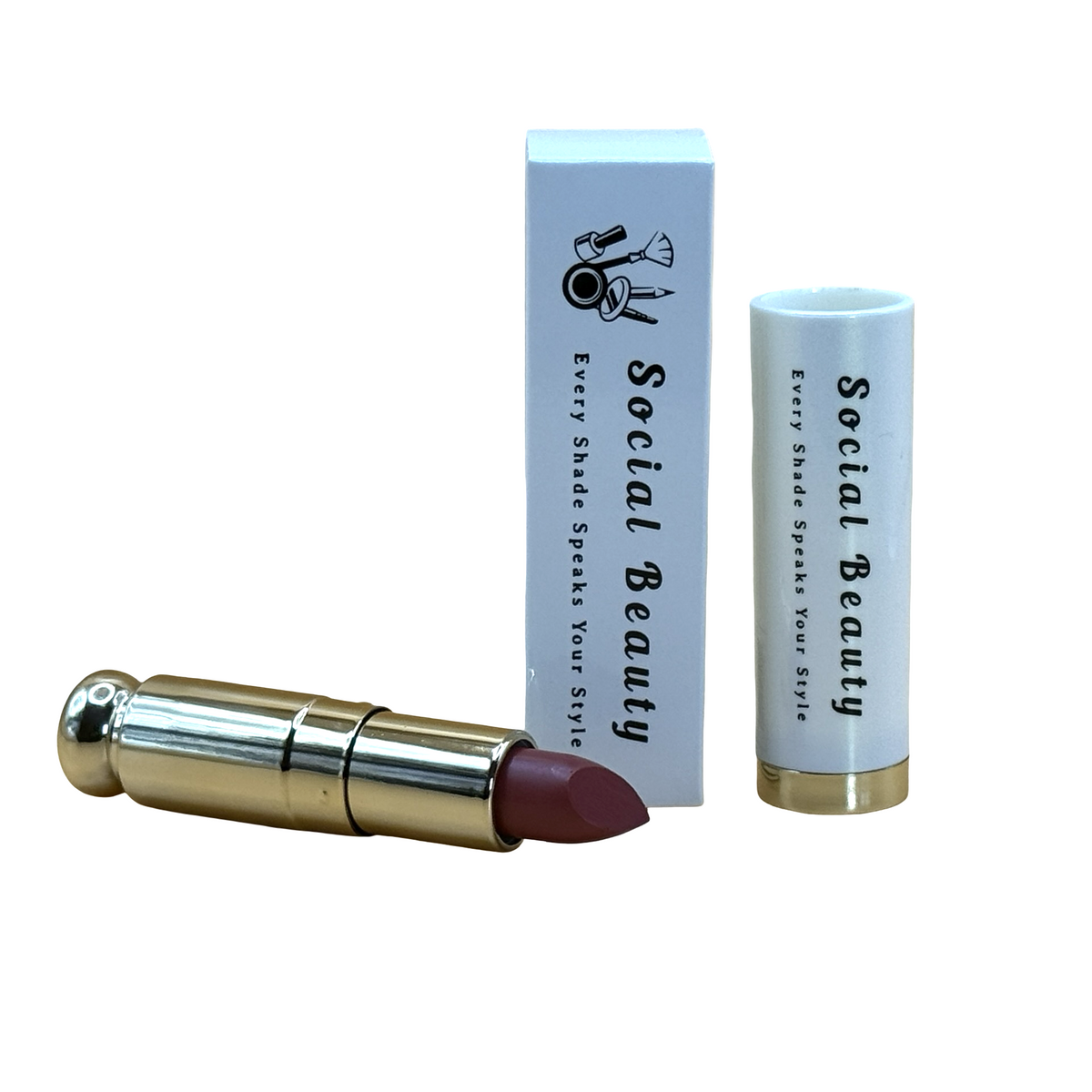 Social Beauty Glossy Lipstick
