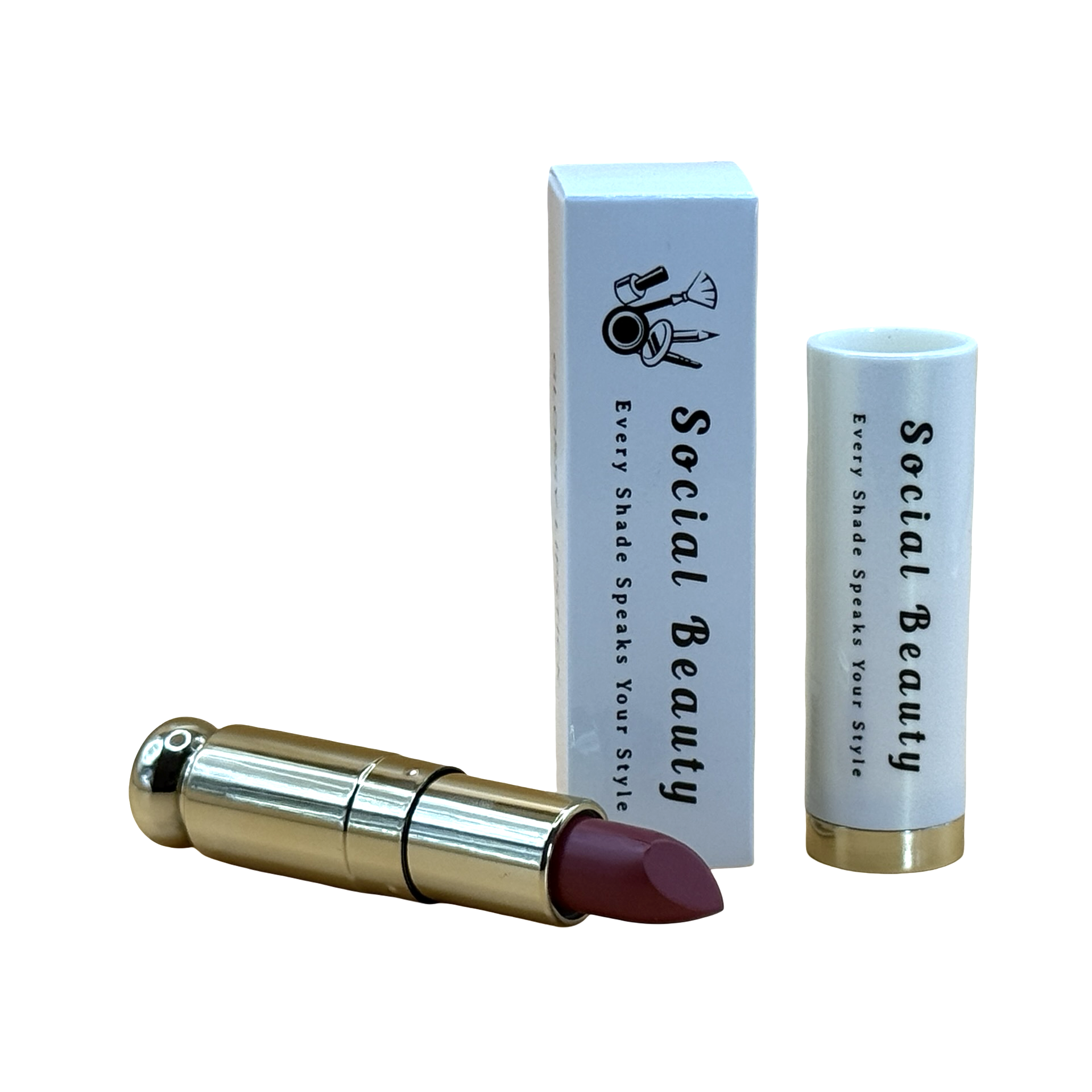 Social Beauty Glossy Lipstick