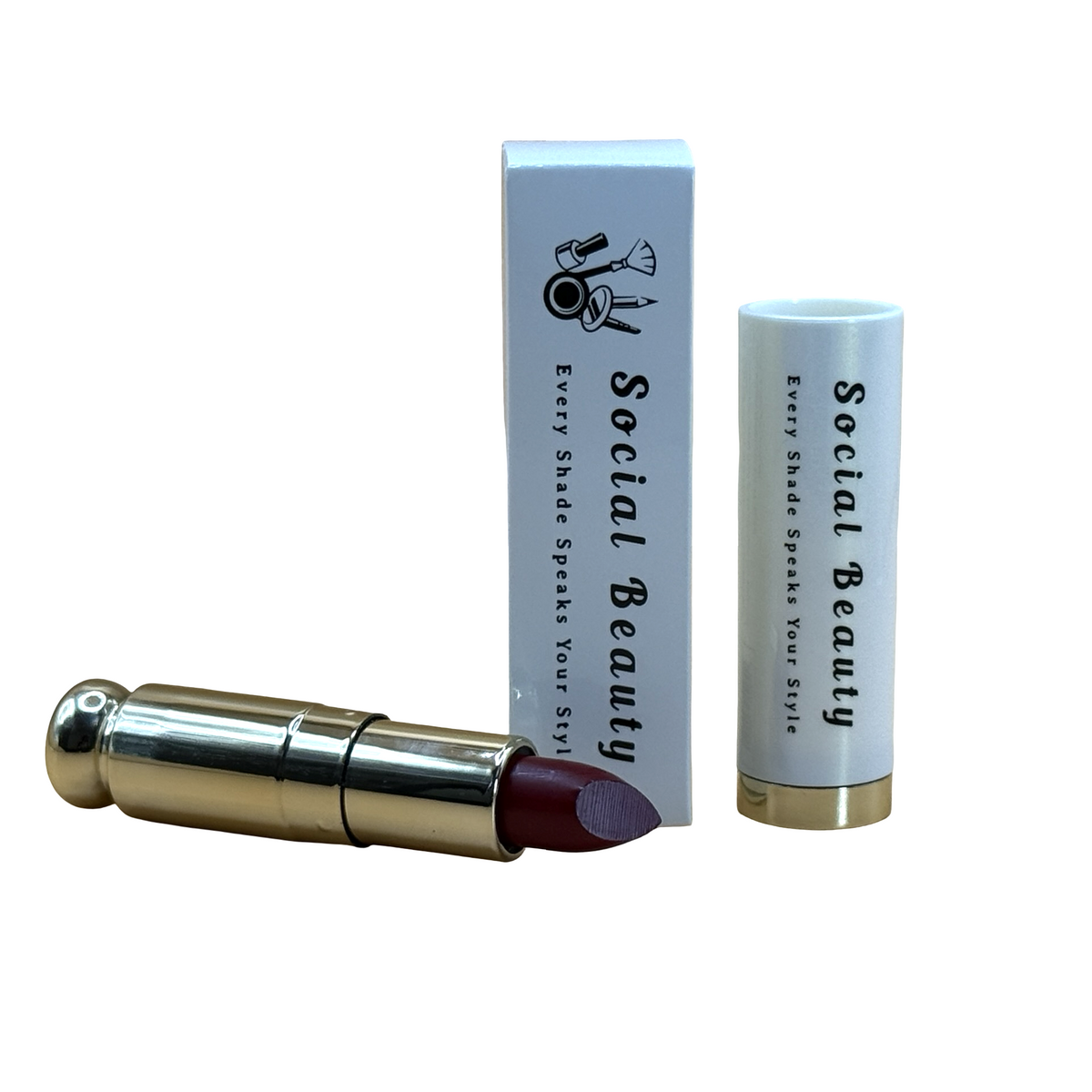 Social Beauty Glossy Lipstick