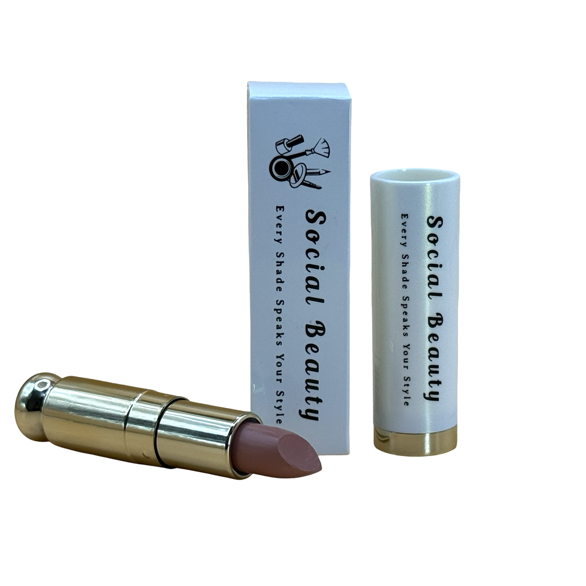 Social Beauty Glossy Lipstick
