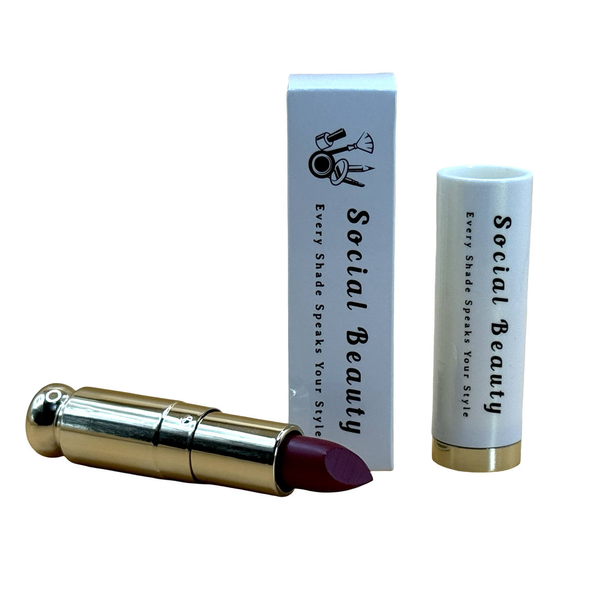Social Beauty Glossy Lipstick