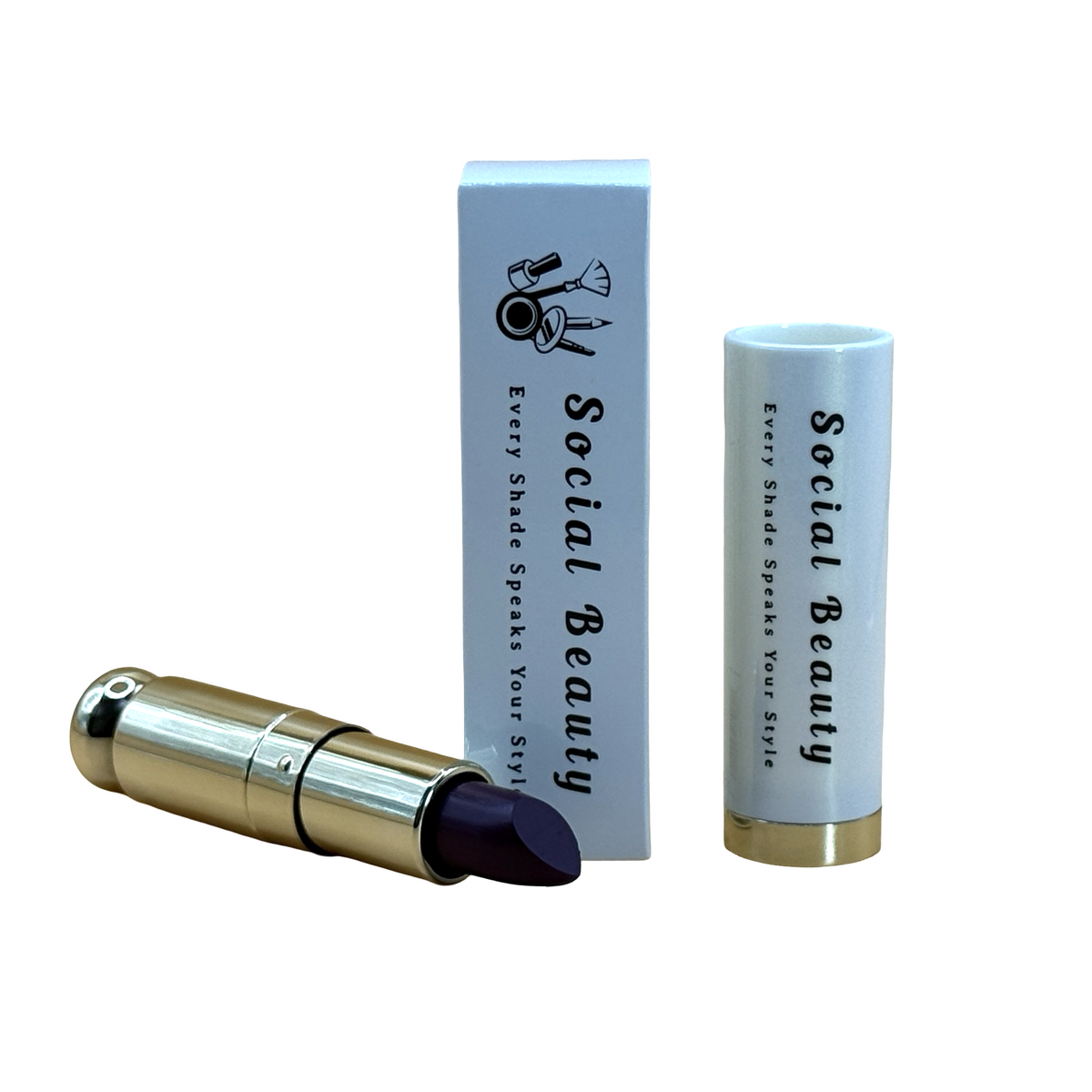 Social Beauty Glossy Lipstick