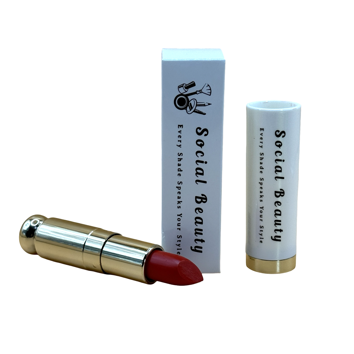 Social Beauty Glossy Lipstick