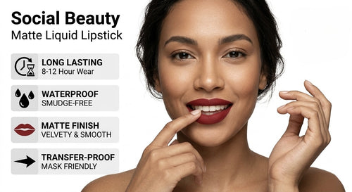 Social Beauty Matte Liquid Lipstick